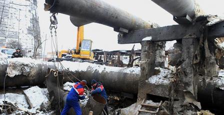 هجوم روسي واسع على شبكة الطاقة الأوكرانية