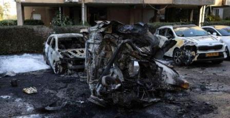 هجومان صاروخيان متزامنان من إيران ولبنان على تل أبيب