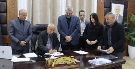 توقيع اتفاقيات زراعية في جنين لدعم 6 مزارعين وتعزيز الاستثمار المستدام