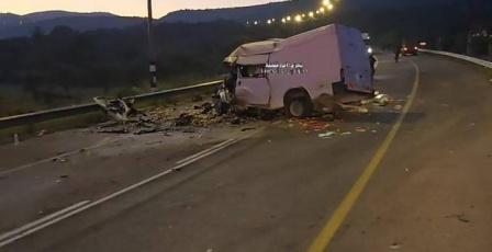 بالفيديو: مصرع 5 مواطنين بحادث سير مروع جنوب نابلس