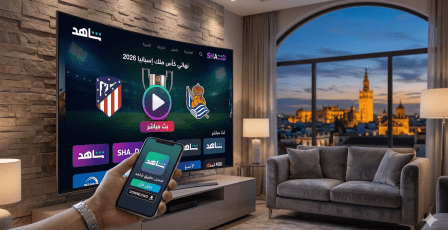 رابط تحميل تطبيق شاهد (Shahid) 2026: شاهد نهائي كأس ملك إسبانيا بث مباشر HD