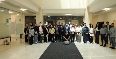 هيئة سوق رأس المال تستضيف طلبة مساق التأمين في جامعة بيرزيت