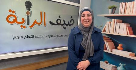 إسراء أبو داوود في "ضيف الراية": الإعاقة ليست عائقا بل قضية وطن