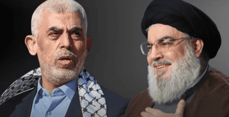 المراسلات السرية بين السنوار ونصر الله