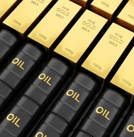 ارتفاع أسعار الذهب وتراجع النفط عالميا