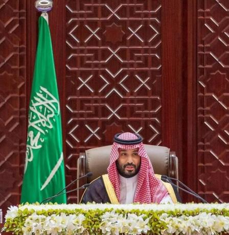 ولي العهد السعودي: أرض غزة فلسطينية وحق أهلها ثابت لا ينتزعه عدوان ولا تلغيه تهديدات