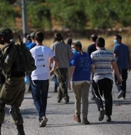 مستوطنون يقتحمون مسجدا في دير بلوط ويعبثون بمحتوياته