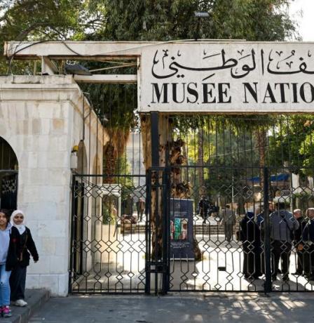 سرقة قطع أثرية وثمينة من المتحف الوطني في دمشق