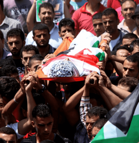 تشييع جثمان الشهيد كميل في قباطية