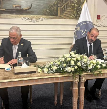 النيابة العامة توقع مذكرة تعاون قضائي مع نظيرتها في جمهورية مصر العربية
