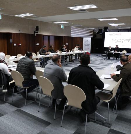 لجنة الانتخابات تبحث مع مؤسسات المجتمع المدني التحضيرات للانتخابات المحلية 2026