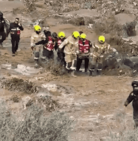 العثور على جثة شاب في بئر السبع جرفته السيول من جنوب الخليل