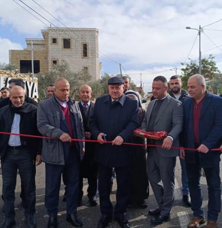 الوزير حجاوي يتفقد عددا من الهيئات المحلية ويفتتح مشاريع تطويرية غرب رام الله 