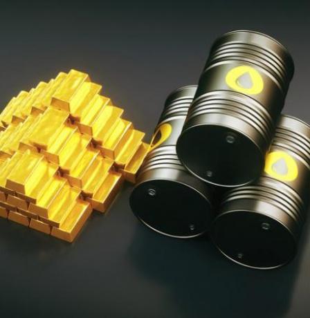 انخفاض أسعار الذهب والنفط عالميا