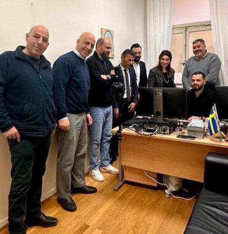 توسيع نطاق الخدمات البيومترية ليشمل سفارة دولة فلسطين لدى السويد