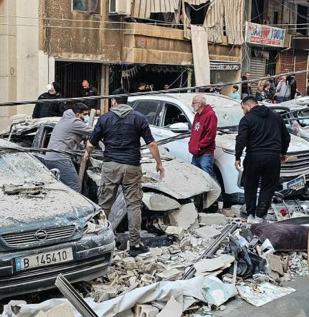 11 شهيدا في قصف إسرائيلي على لبنان