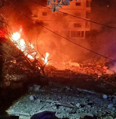 شهداء وجرحى في غارات للاحتلال على مناطق مختلفة في لبنان