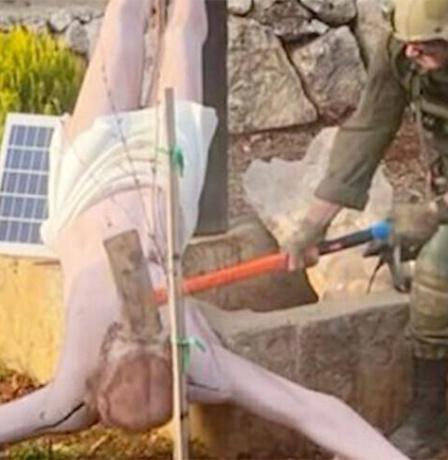 الأمم المتحدة: تحطيم جندي إسرائيلي لتمثال المسيح في لبنان أمر صادم