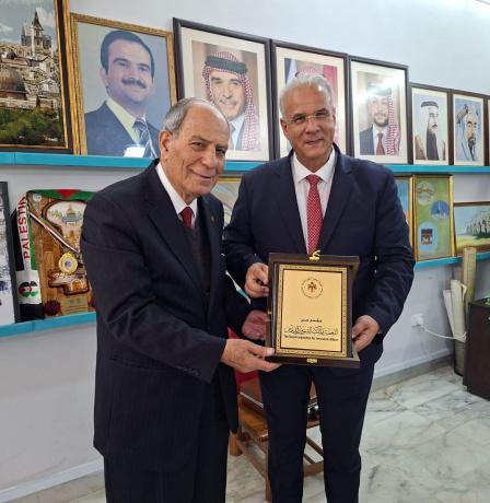 كنعان والشرقاوي يبحثان تنسيق الجهود في رصد الحالة الاقتصادية والتوثيق والإعلام لدعم القدس