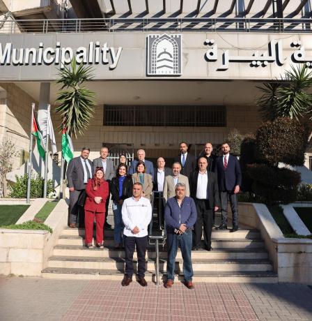 المهندس منيف طريش رئيسًا لبلدية البيرة والمحامي أمجد الشلة نائبًا للرئيس