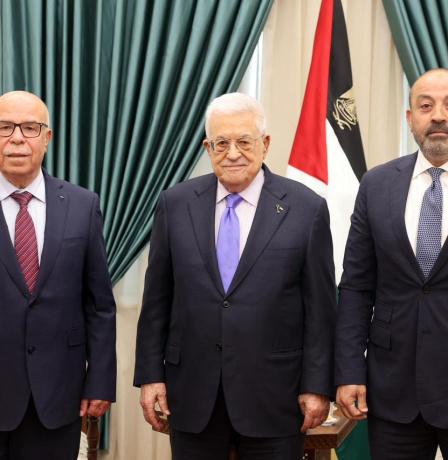 الرئيس عباس يستقبل رئيس مجلس القضاء الأعلى والنائب العام