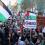 تظاهرات في مدن وعواصم عالمية تنديدا باستمرار العدوان على غزة