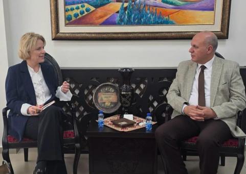وزير الثقافة يبحث مع سفيرة سويسرا آفاق تعزيز التعاون الثقافي