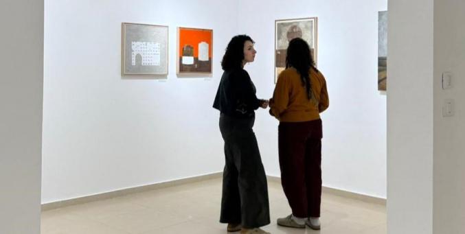 افتتاح معرض "عُش هَش" للفنان يزن أبو سلامة في "غاليري زاوية" برام الله