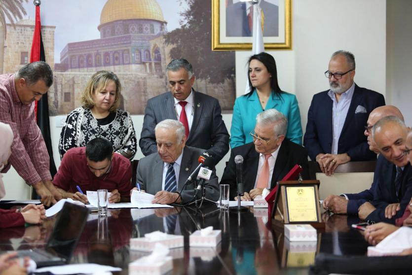 المجلس الأعلى للإبداع والتميز و"القدس المفتوحة" يوقعان اتفاقية لاحتضان مشاريع طلابية 
