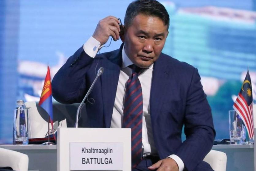 الرئيس المنغولي 