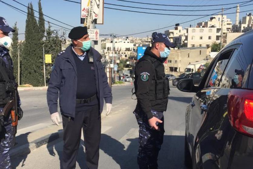 عناصر شرطة فلسطينية