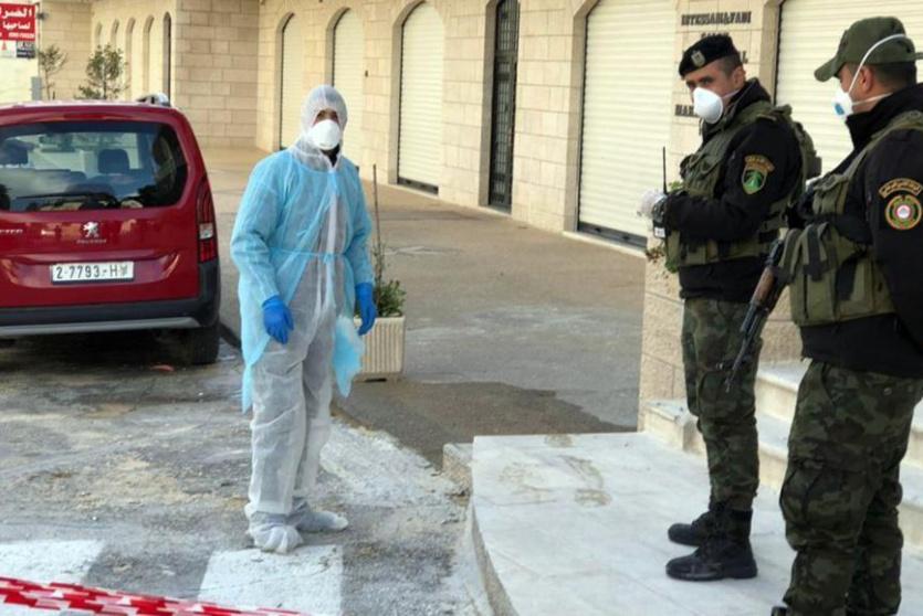 عناصر امن فلسطينيون 