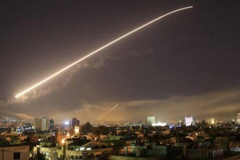  الدفاعات الجوية السورية تتصدى لعدوان