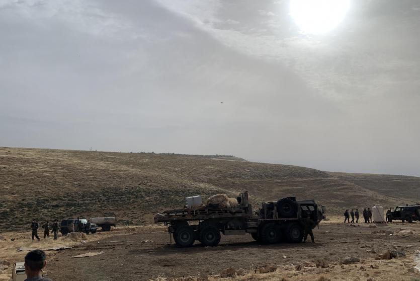 اثناء عملية الهدم