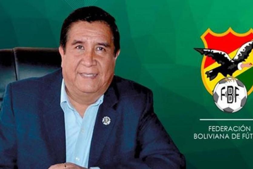  رئيس الاتحاد البوليفي لكرة القدم