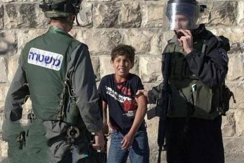 اعتقال اطفال