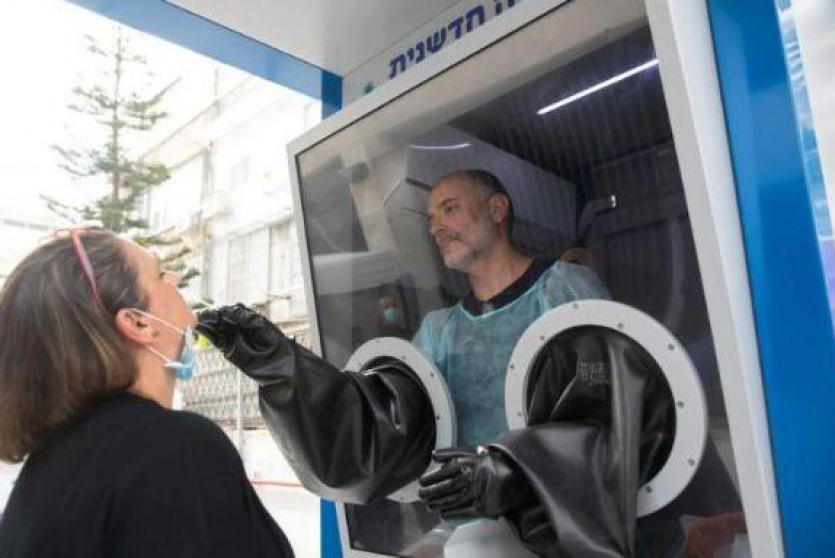 اخذ عينة فحص كورونا 