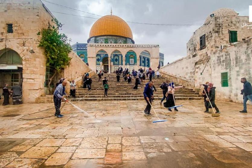 باحات المسجد الأقصى