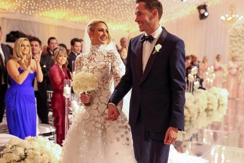 باريس هيلتون وزوجها