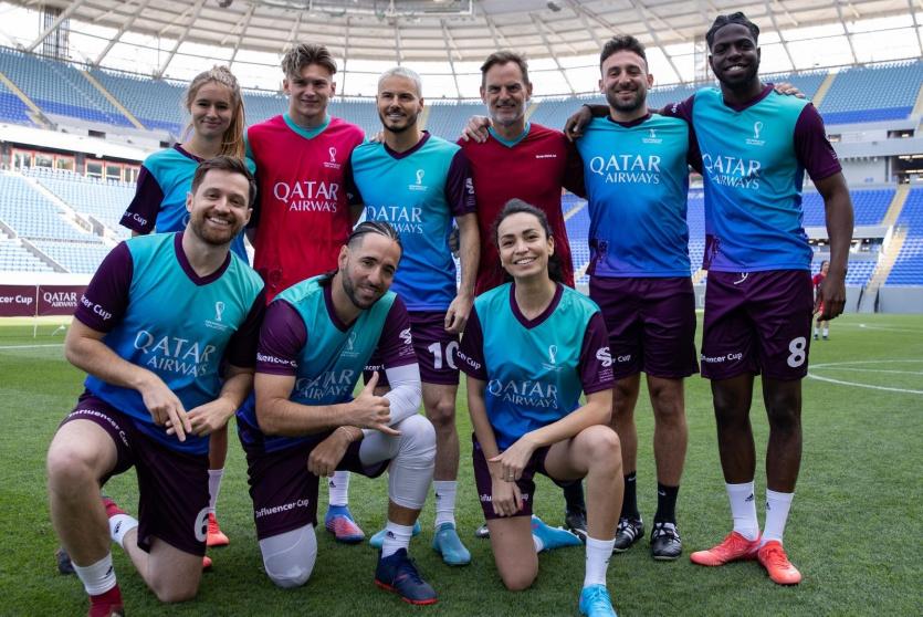 استاد 974 يستضيف بطولة كرة القدم للمؤثرين على وسائل التواصل الاجتماعي