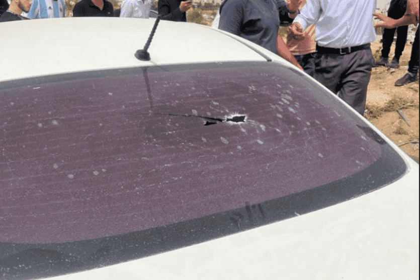 مكان إطلاق النار