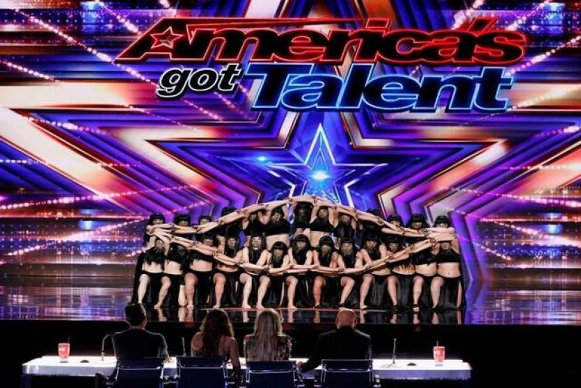 فرقة مّاس اللبنانية أثناء مشاركتها في America’s Got Talent