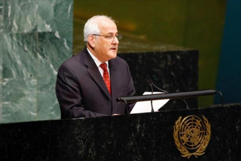  الوزير رياض منصور المندوب الدائم لدولة فلسطين لدى الأمم المتحدة