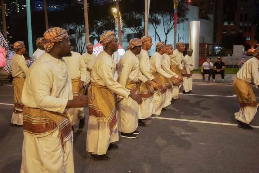 مدير فرقة الوعد العمانية: نفخر كعرب بالمشاركة في تقديم فعاليات لجمهور المونديال