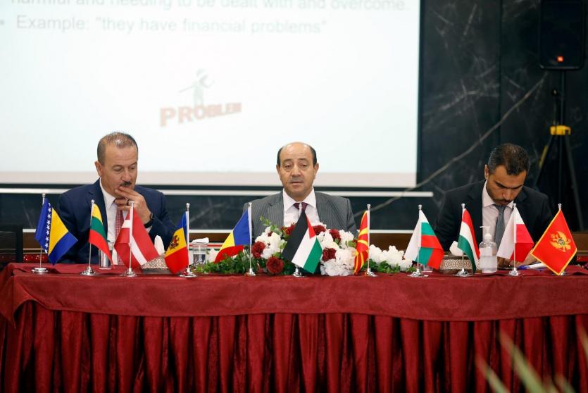 خلال إطلاق البرنامج التدريبي الخاص بدول شرق ووسط أوروبا