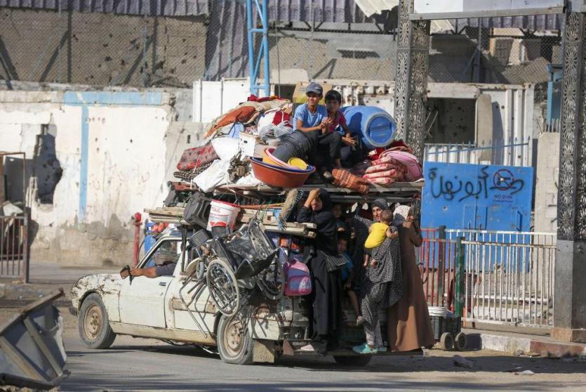 نزوح من شمال غزة - ارشيف 