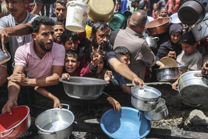 المجاعة في غزة - ارشيفية