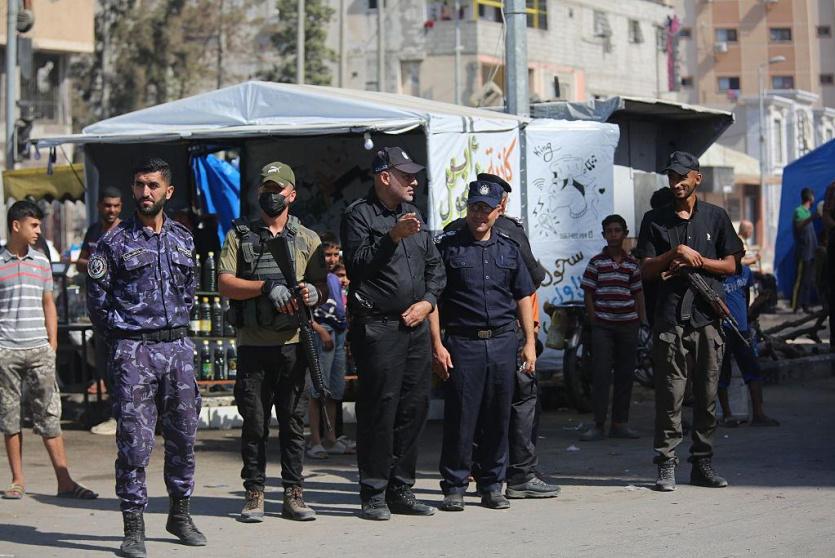 الأمن ينتشر في غزة عقب اتفاق وقف إطلاق النار