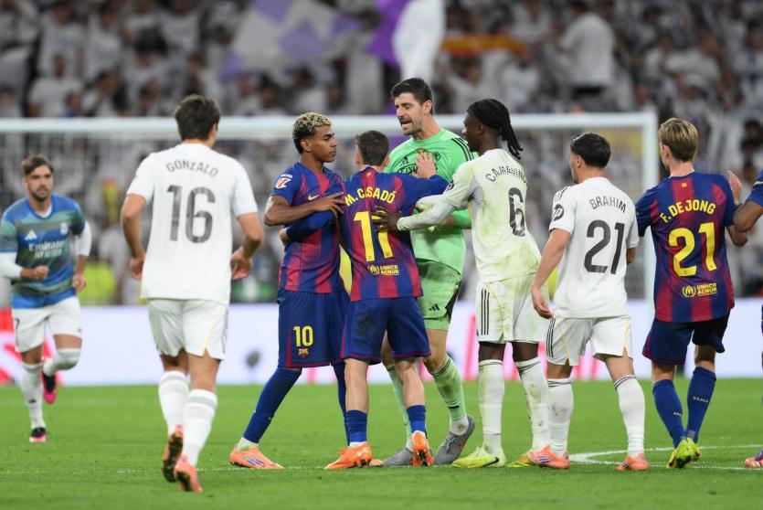من مباراة الكلاسيكو الأخيرة
