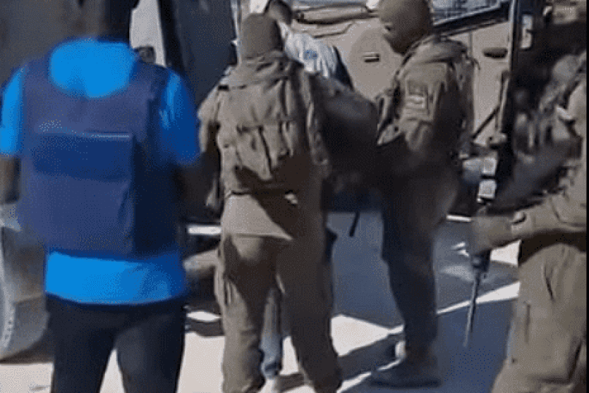 خلال اعتقال موظف اليونيسيف